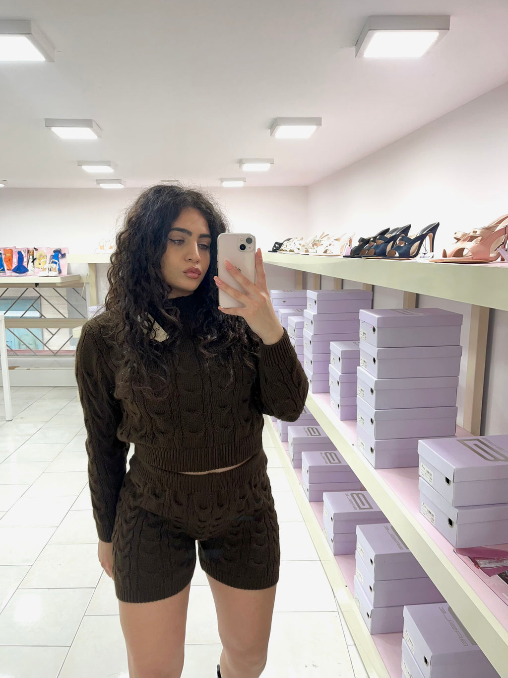 Maglioncino + pantaloncino in lana