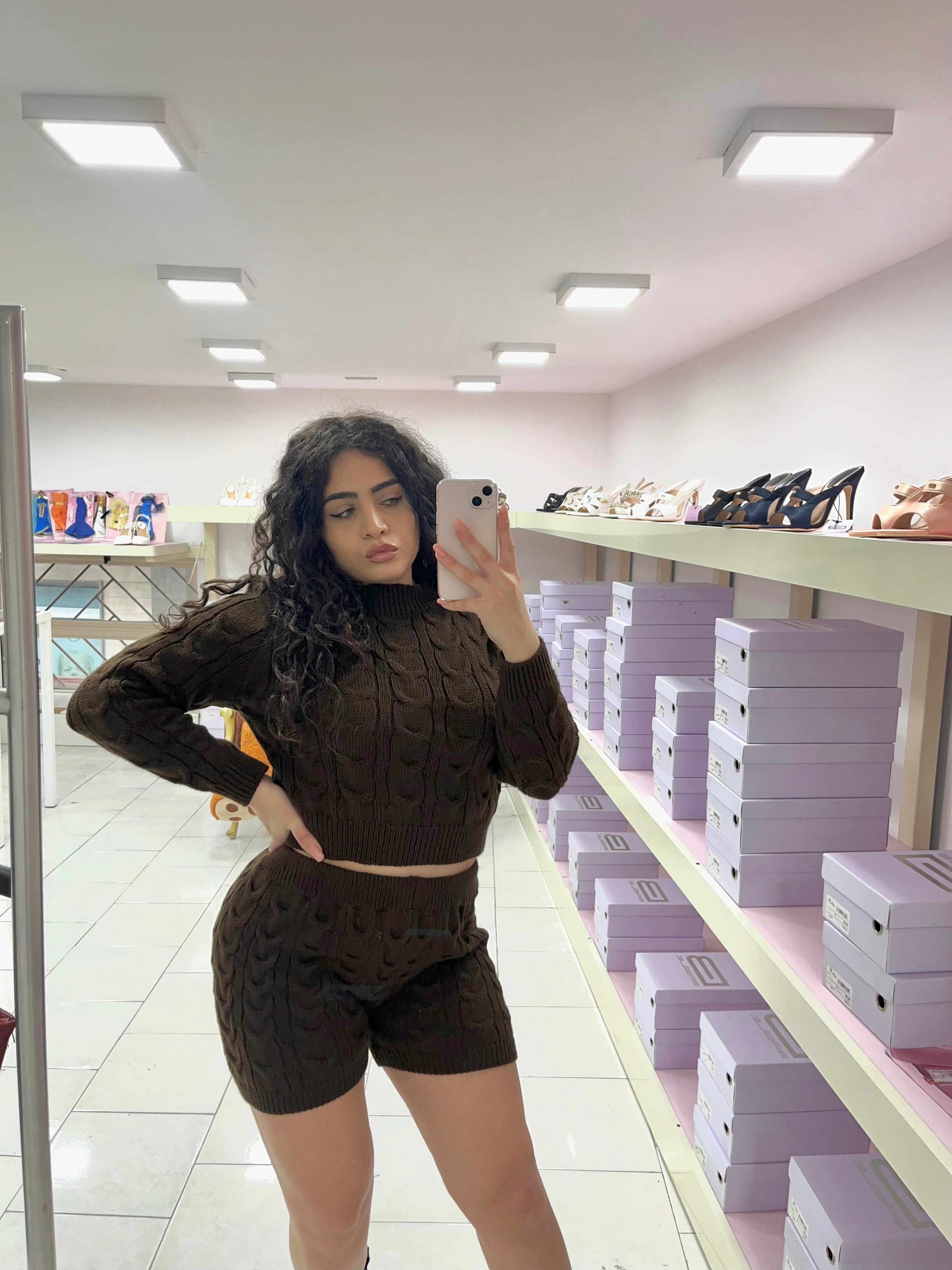 Maglioncino + pantaloncino in lana