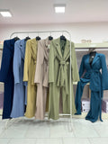 Tailleur gessato monopetto